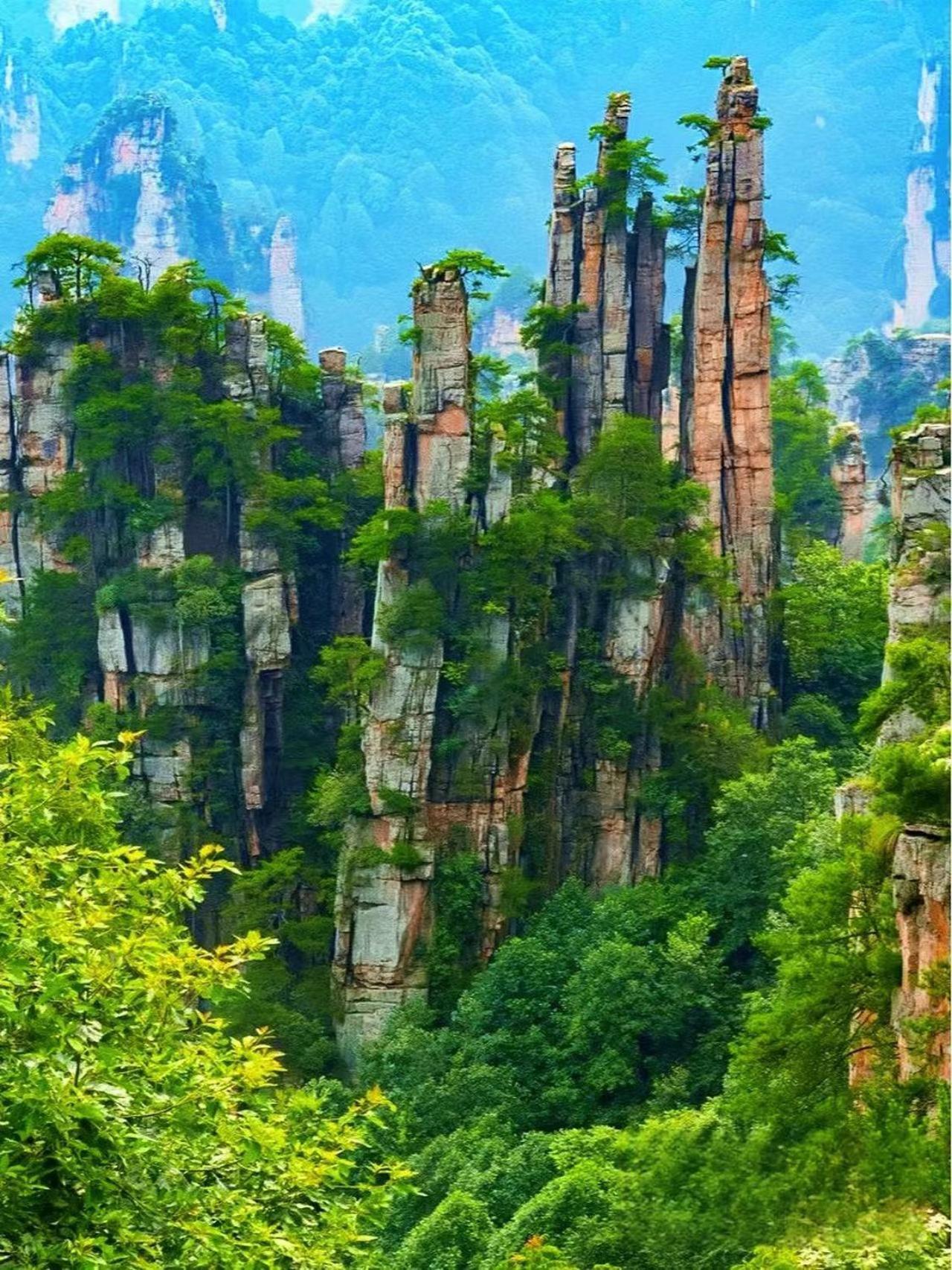 Yijingju Humanistic Inn Zhangjiajie Luaran gambar